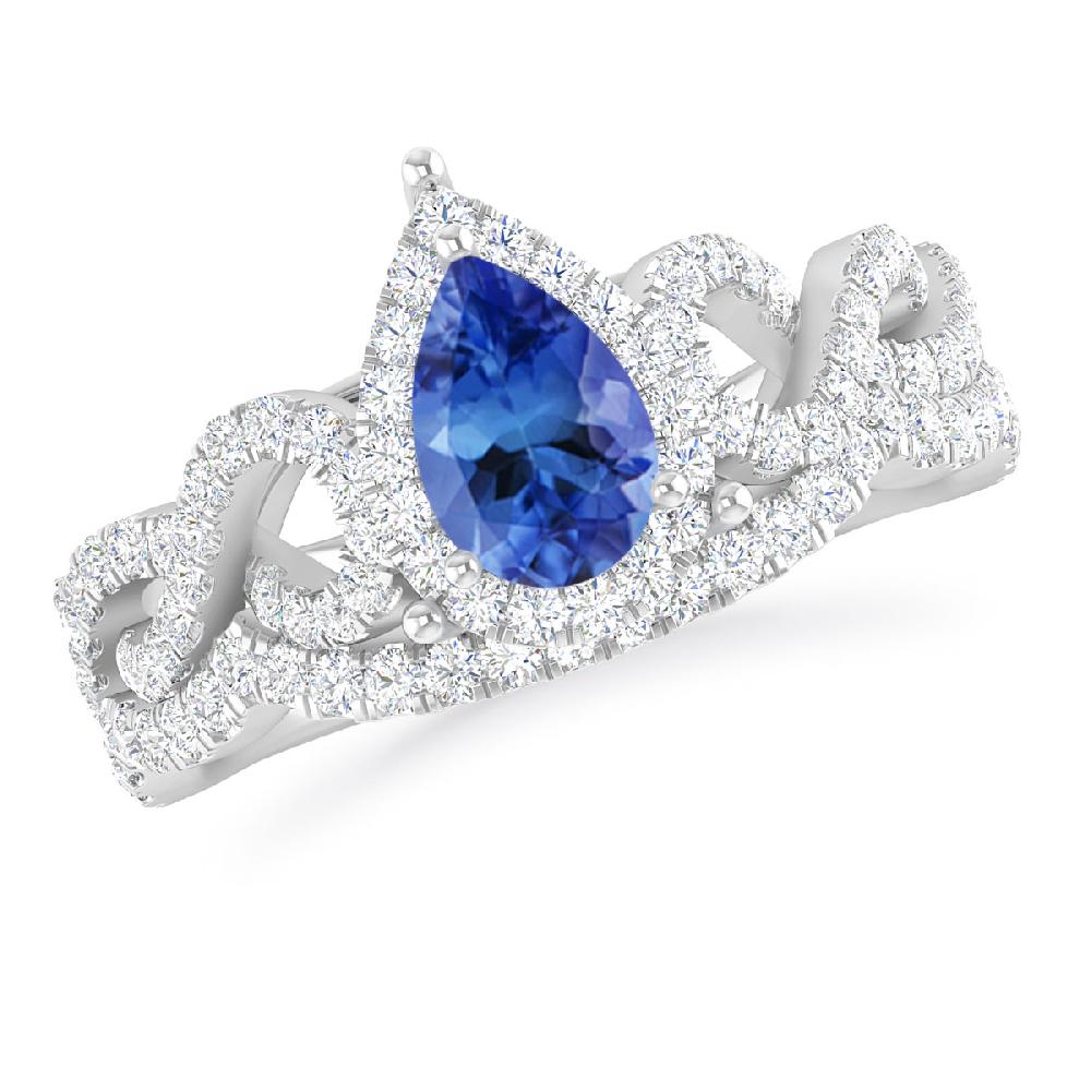 White Gold - Tanzanite