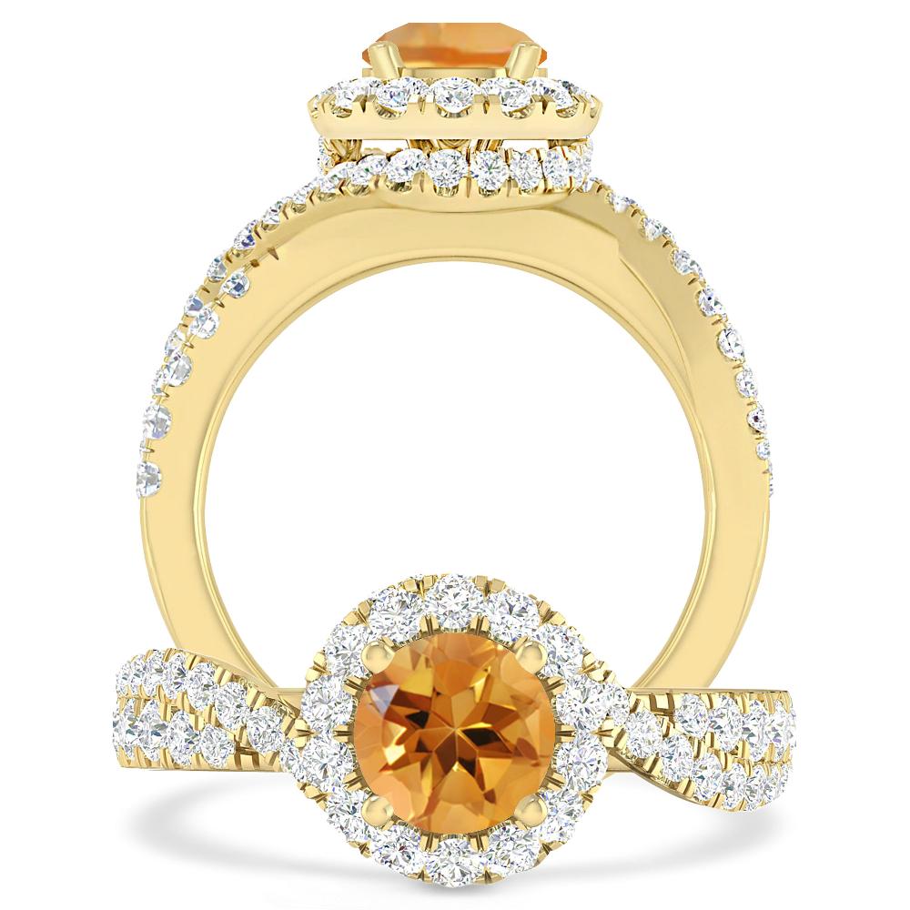 Yellow Gold - Citrine