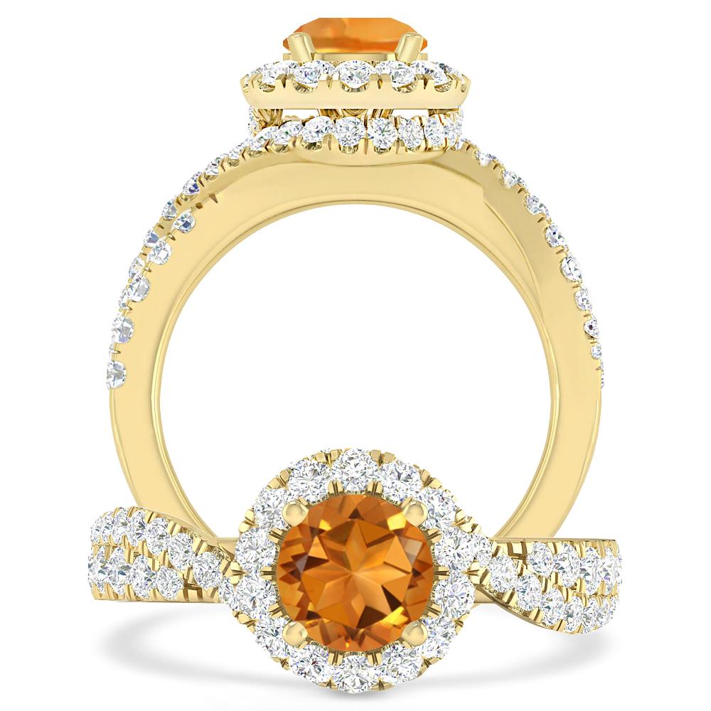 Yellow Gold - Citrine