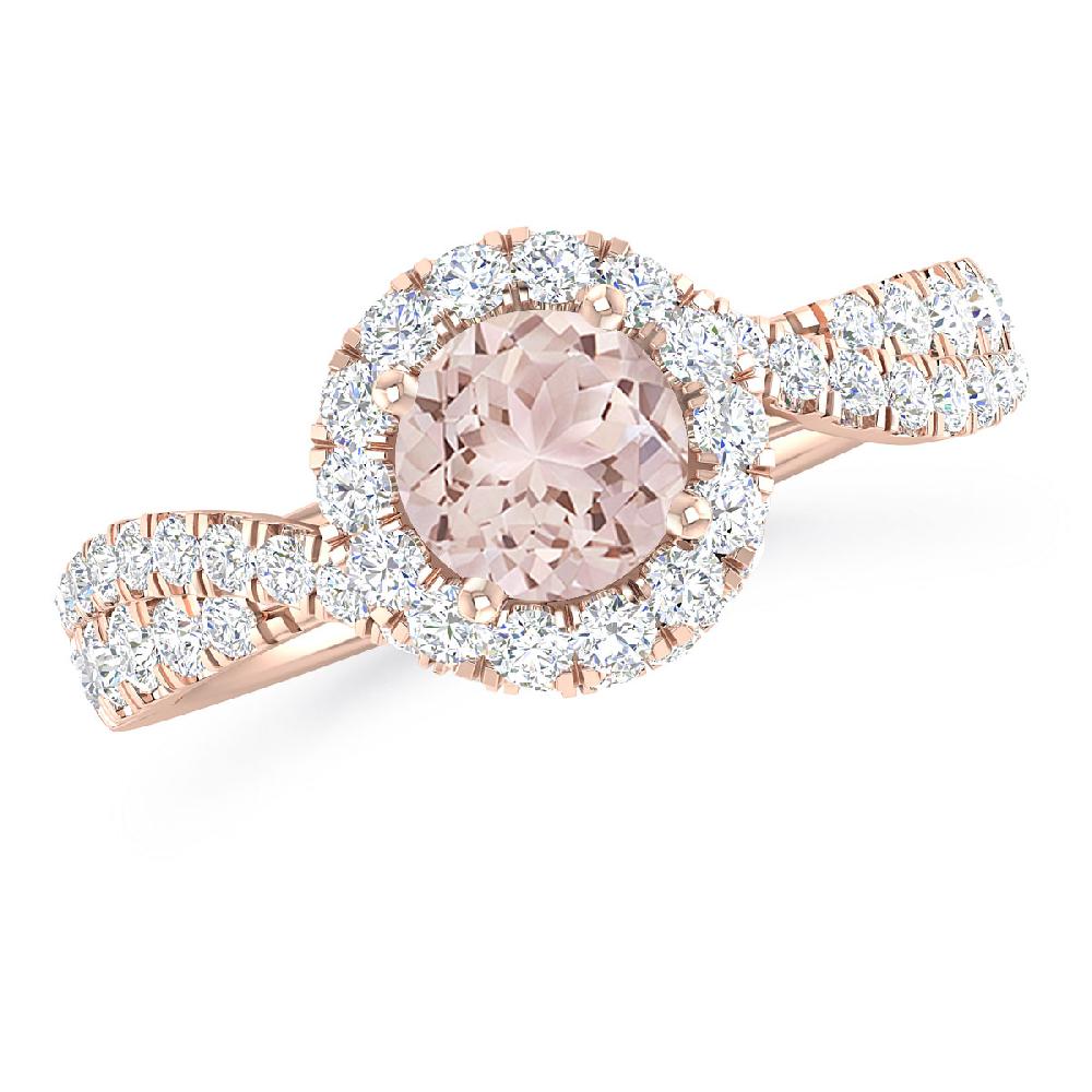 Rose Gold - Morganite