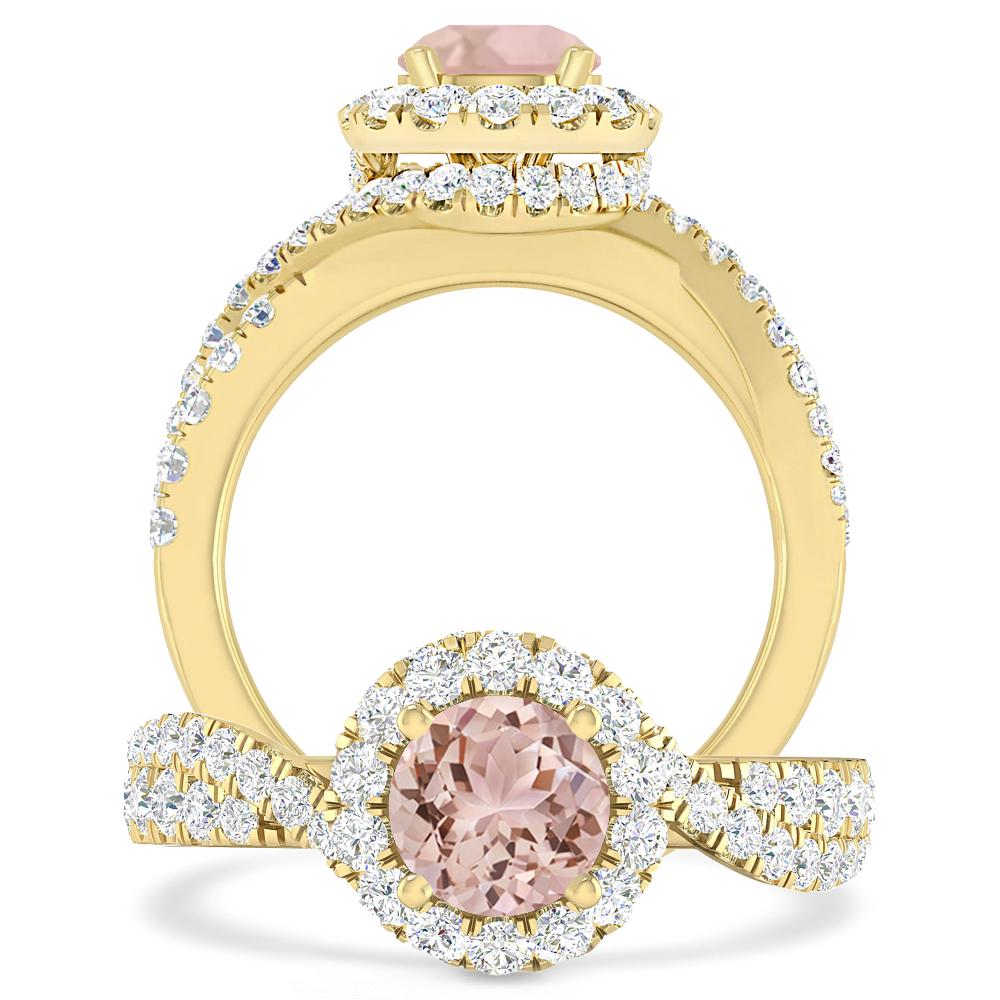 Yellow Gold - Morganite