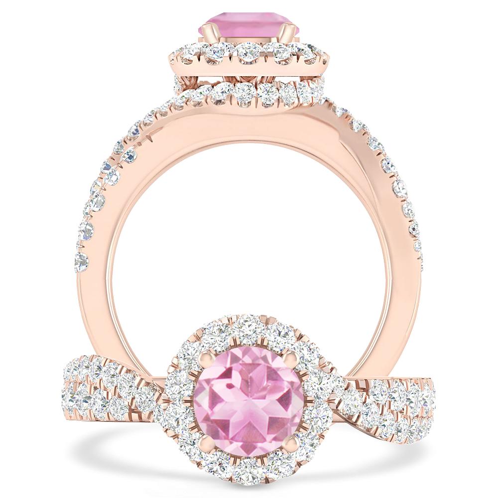 Rose Gold - Pink Tourmaline