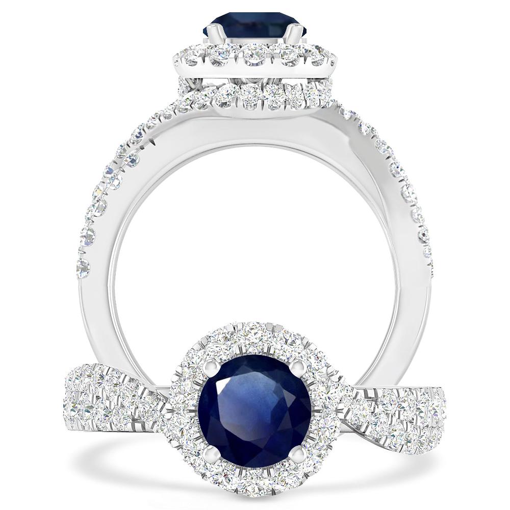 White Gold - Sapphire