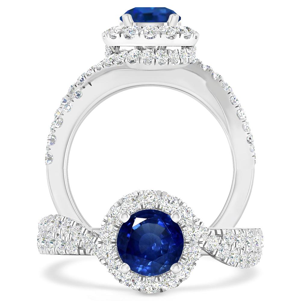 White Gold - Sapphire