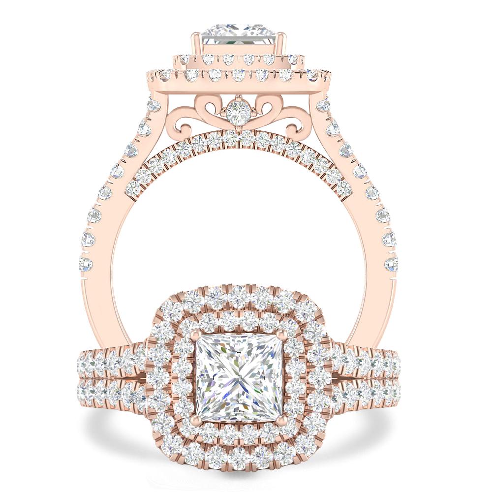 Rose Gold - Diamond