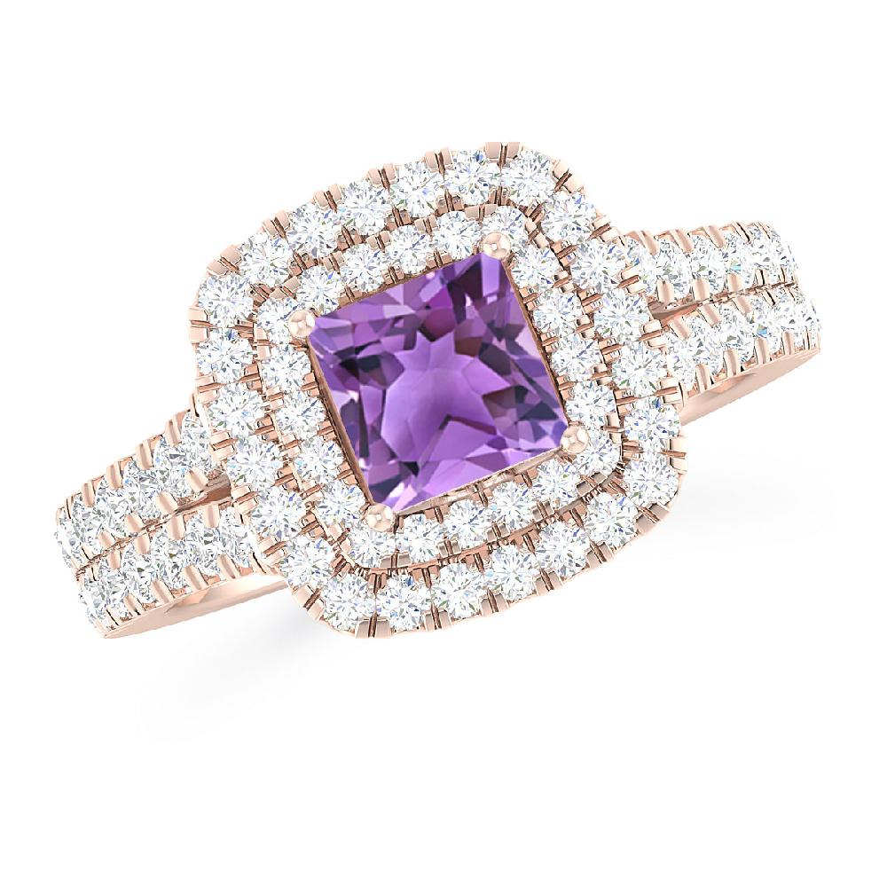 Rose Gold - Amethyst