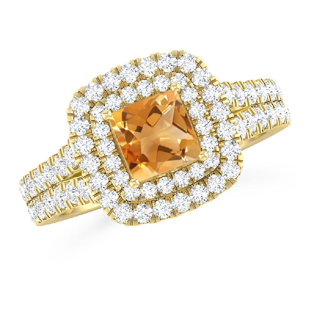 Yellow Gold - Citrine