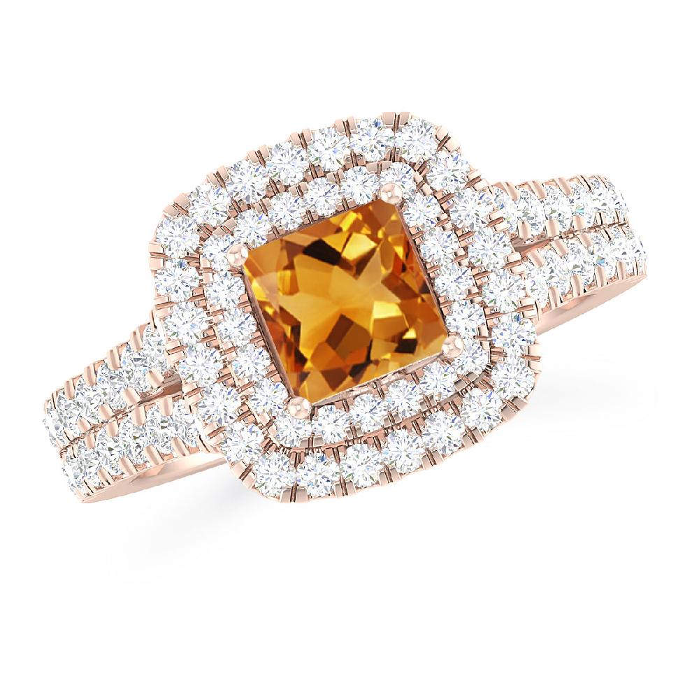 Rose Gold - Citrine