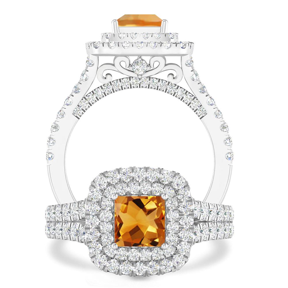 White Gold - Citrine
