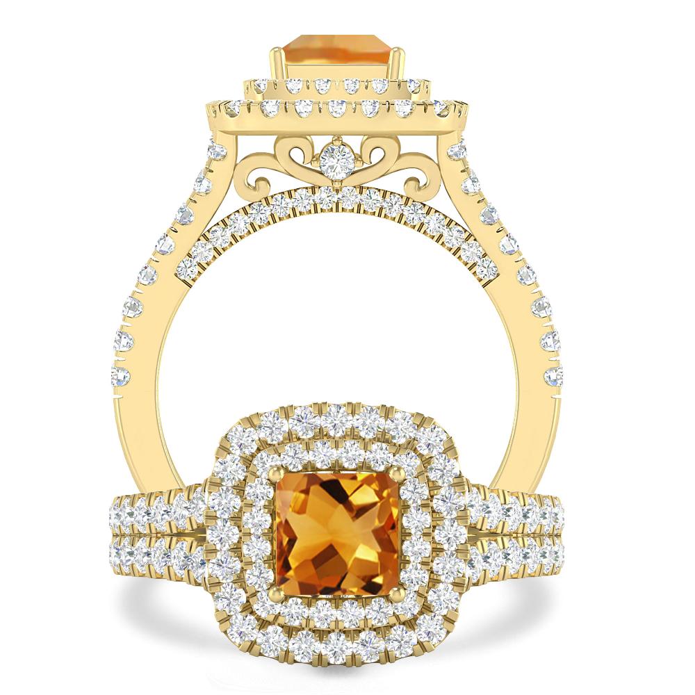 Yellow Gold - Citrine