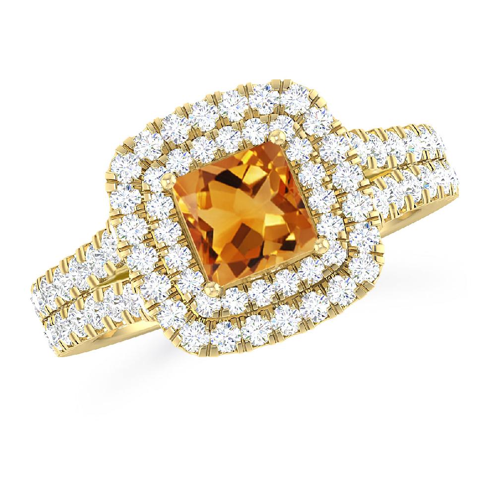 Yellow Gold - Citrine