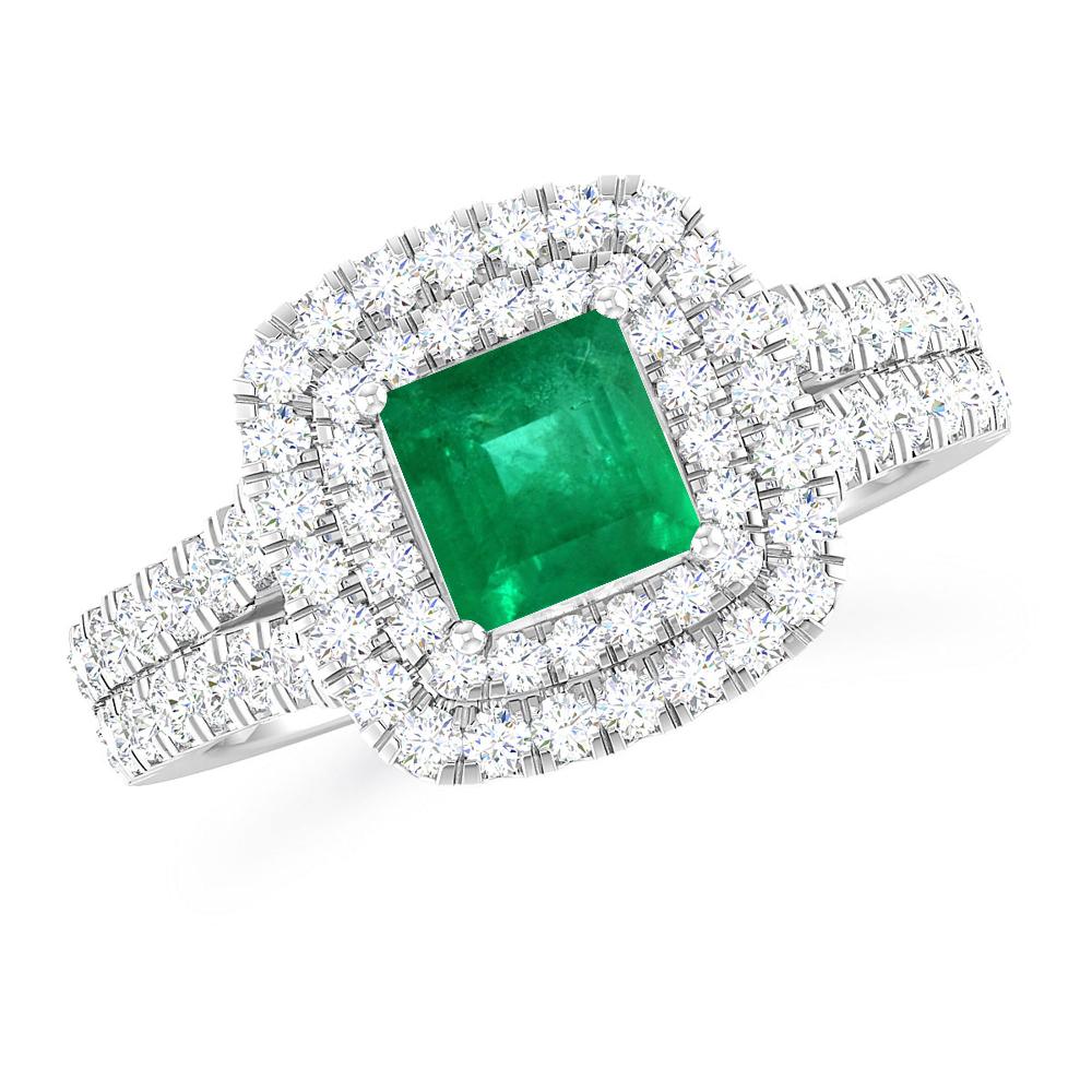 White Gold - Emerald