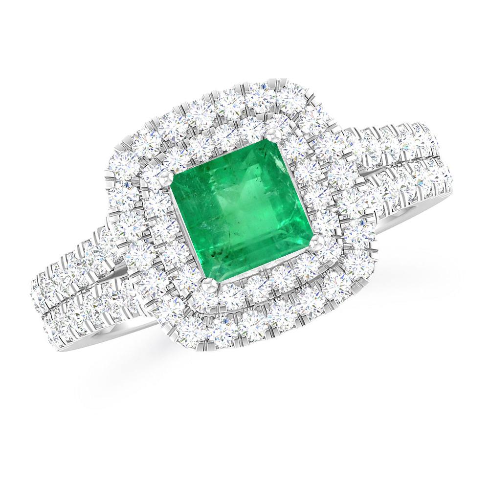White Gold - Emerald