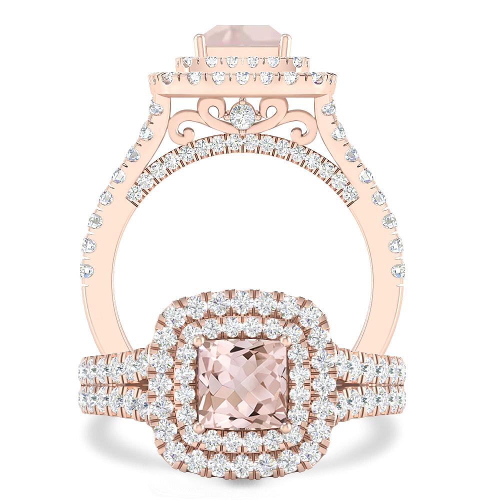 Rose Gold - Morganite