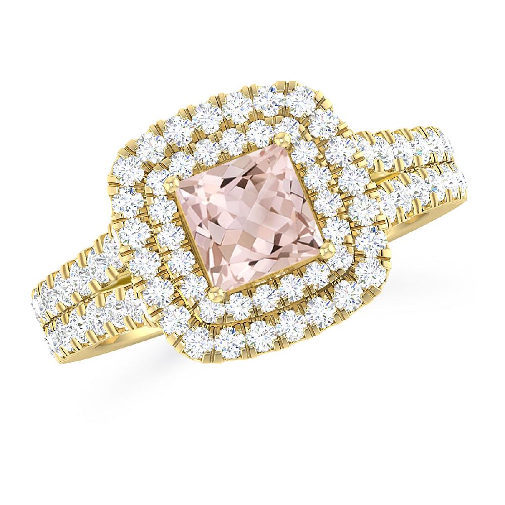 Yellow Gold - Morganite