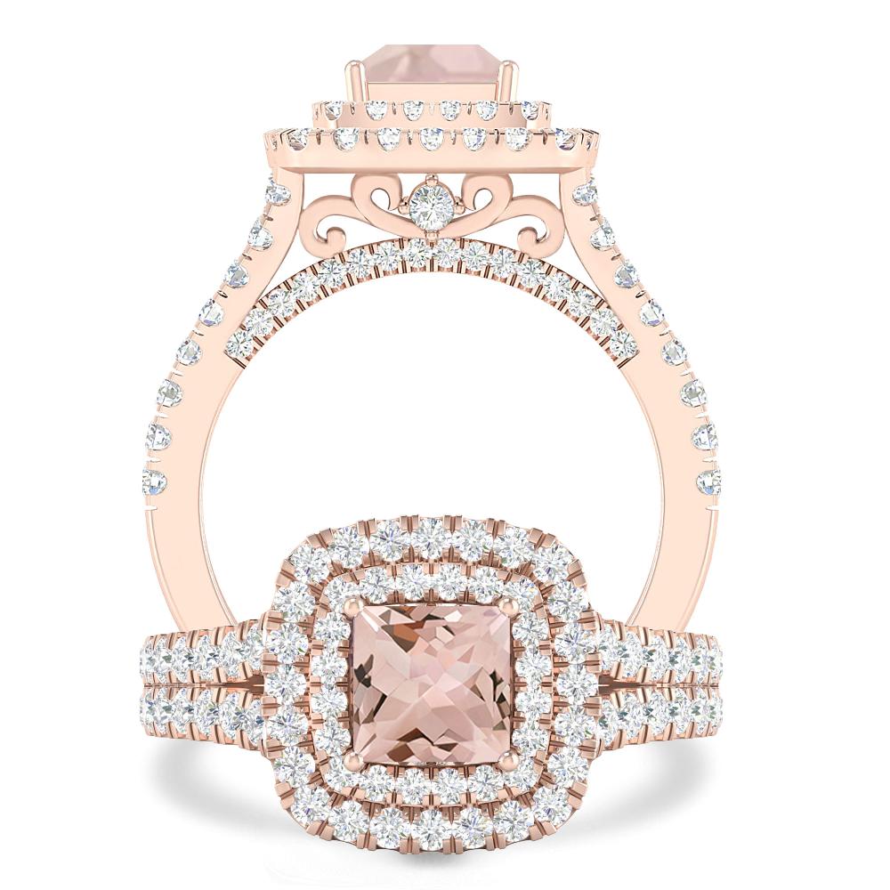 Rose Gold - Morganite