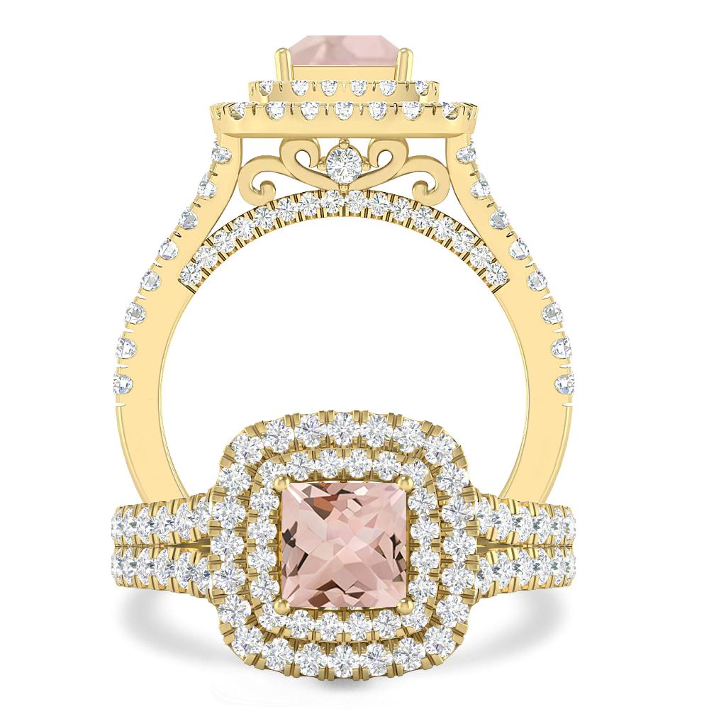 Yellow Gold - Morganite