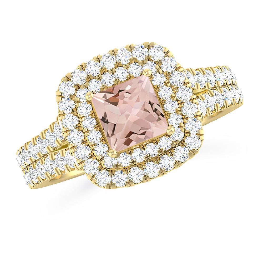 Yellow Gold - Morganite