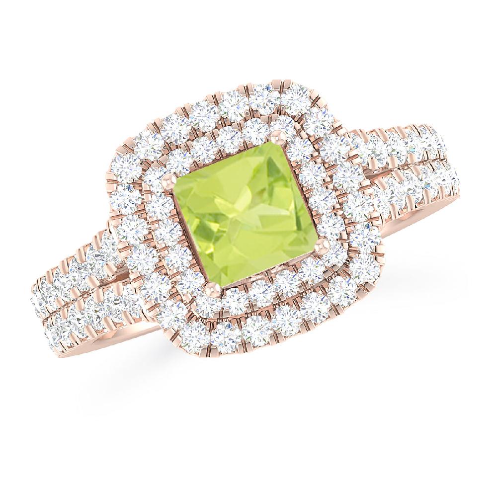 Rose Gold - Peridot