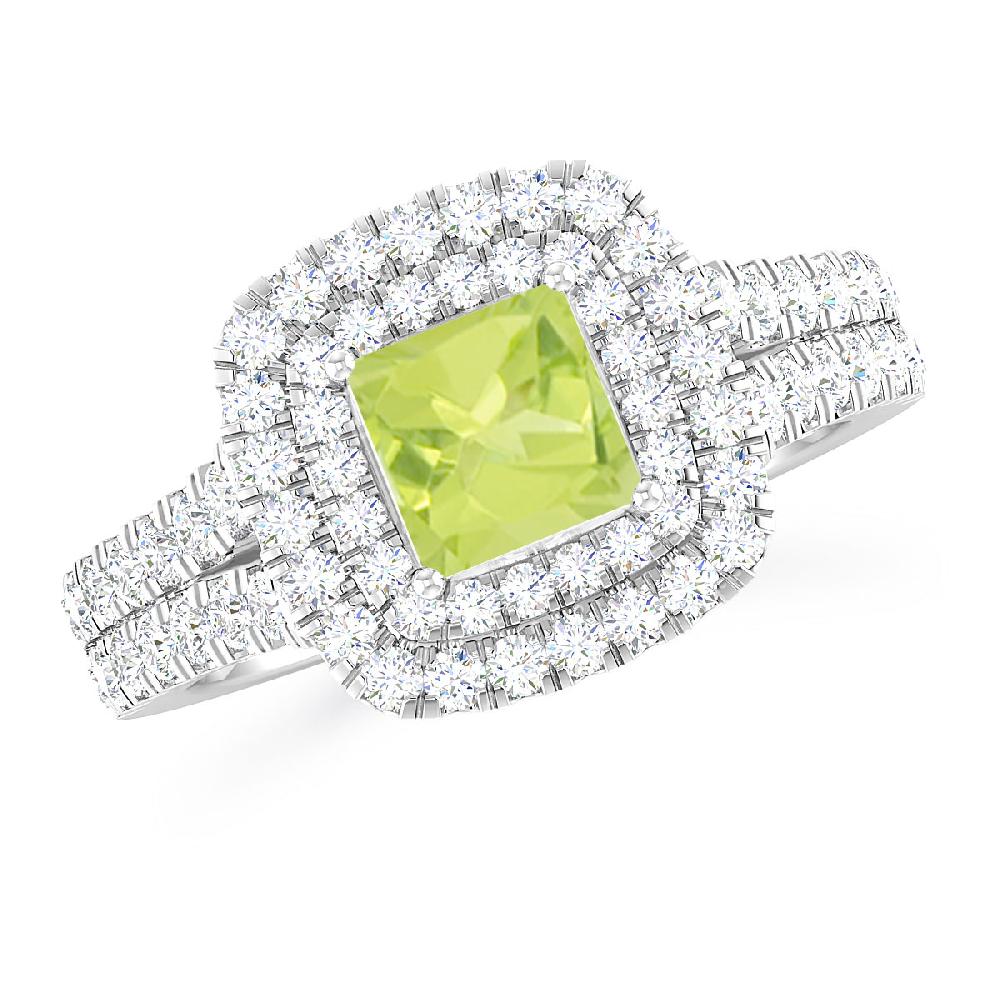 White Gold - Peridot