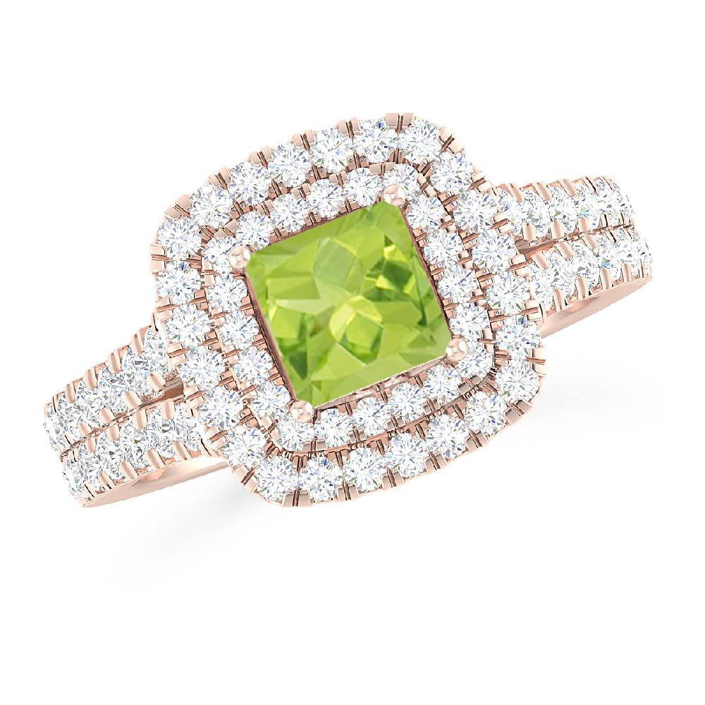 Rose Gold - Peridot