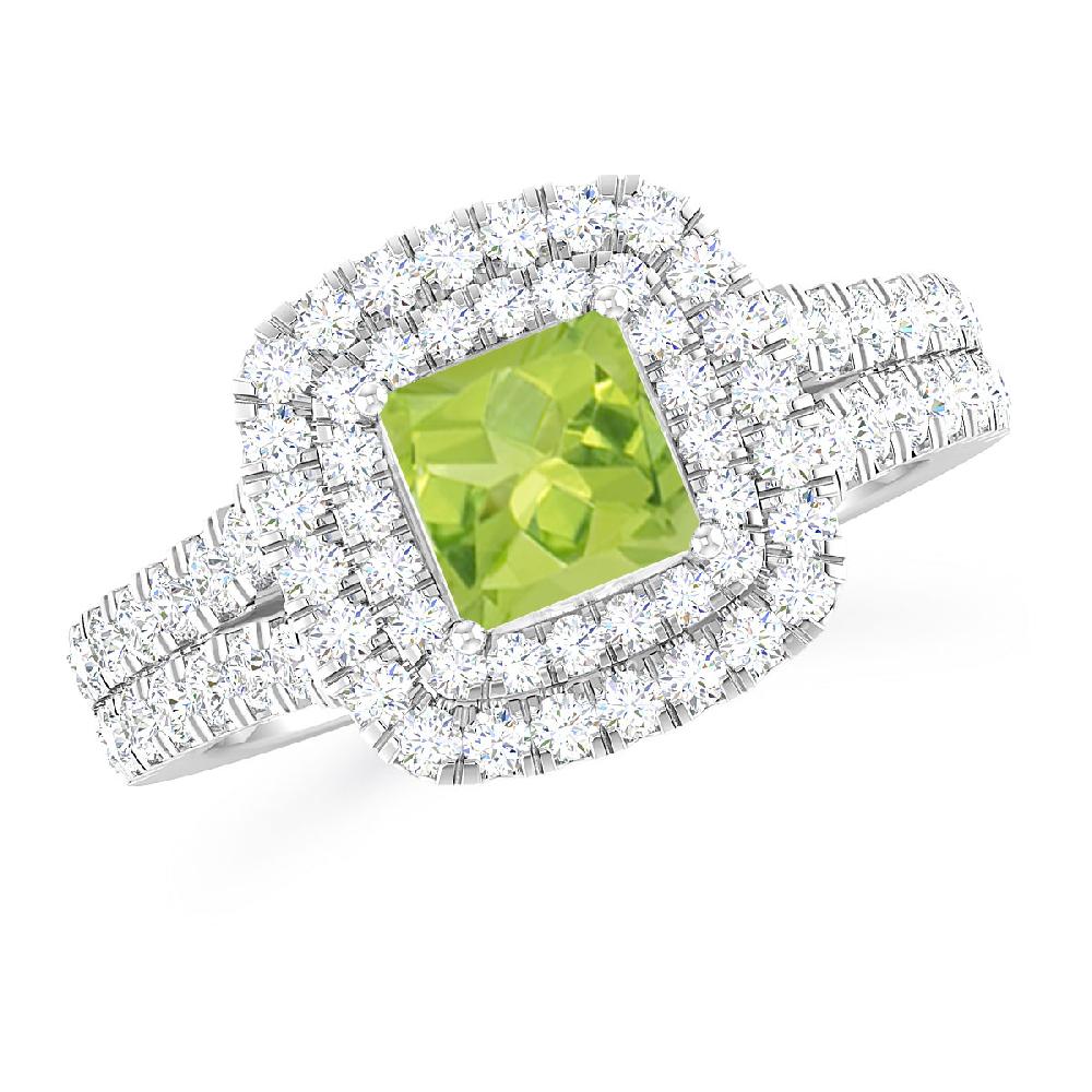 White Gold - Peridot