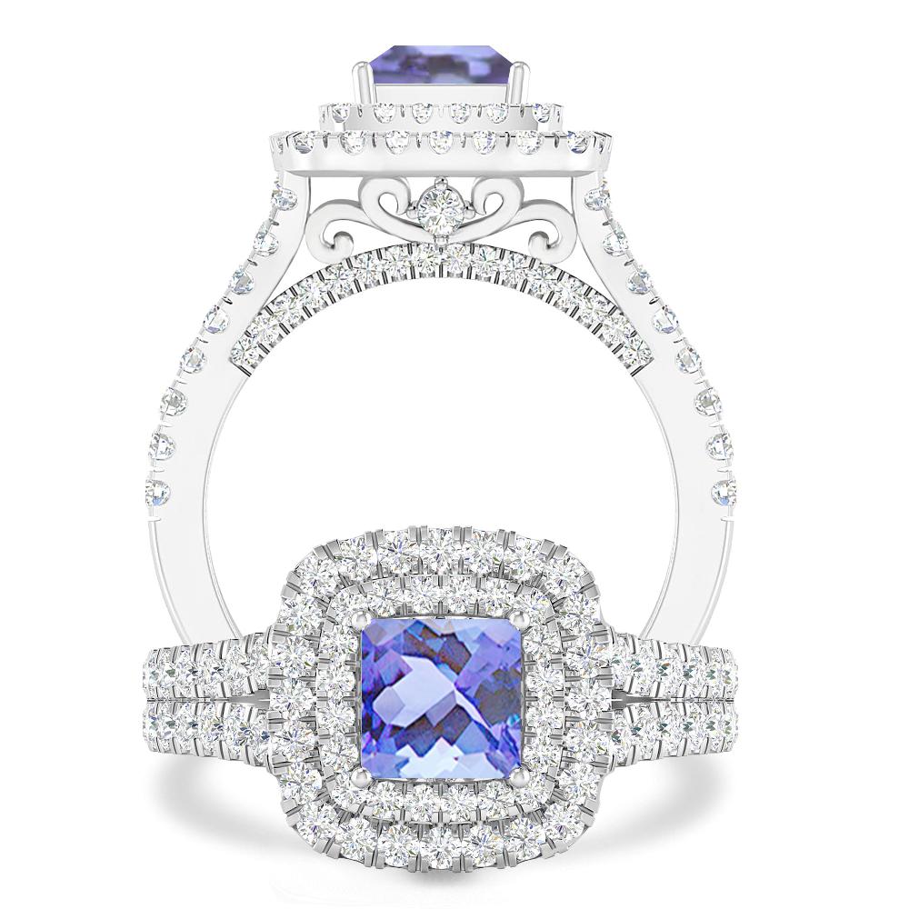 White Gold - Tanzanite