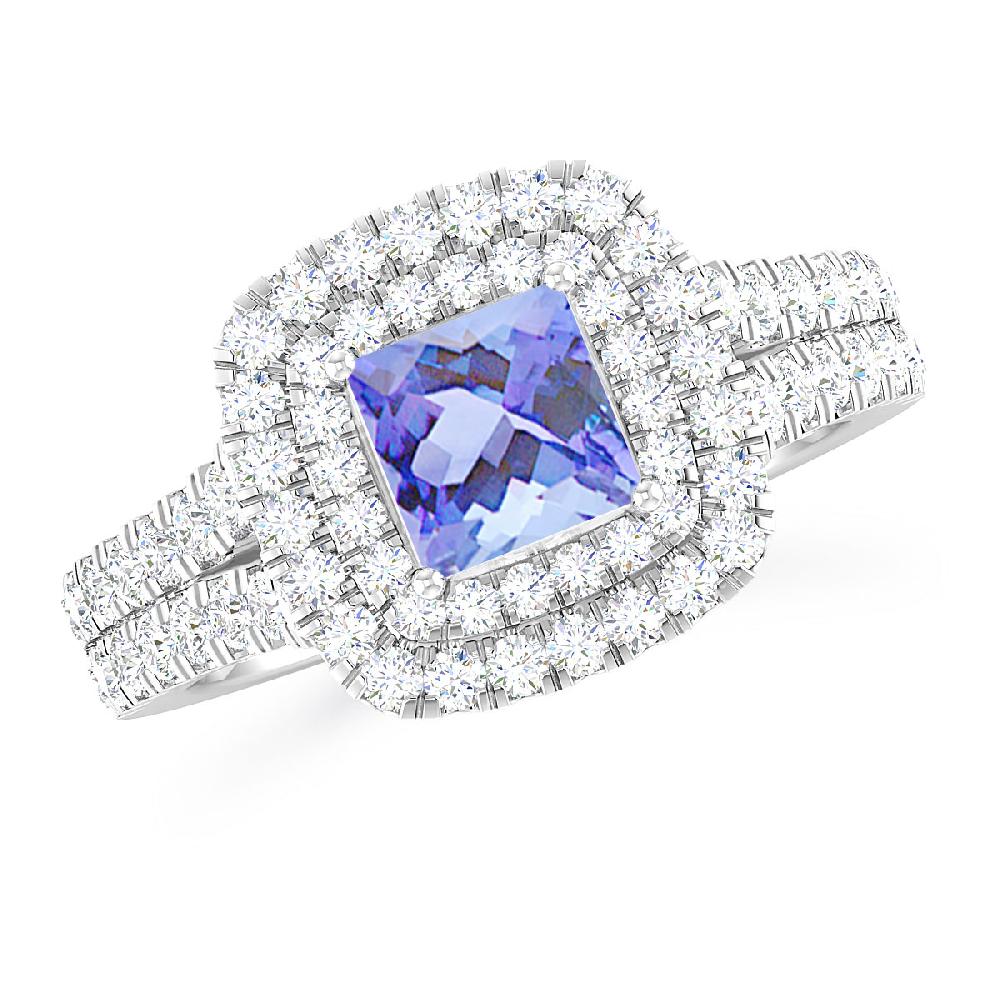 White Gold - Tanzanite