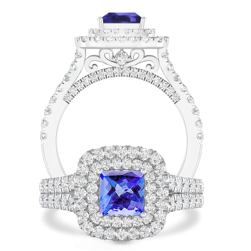 White Gold - Tanzanite