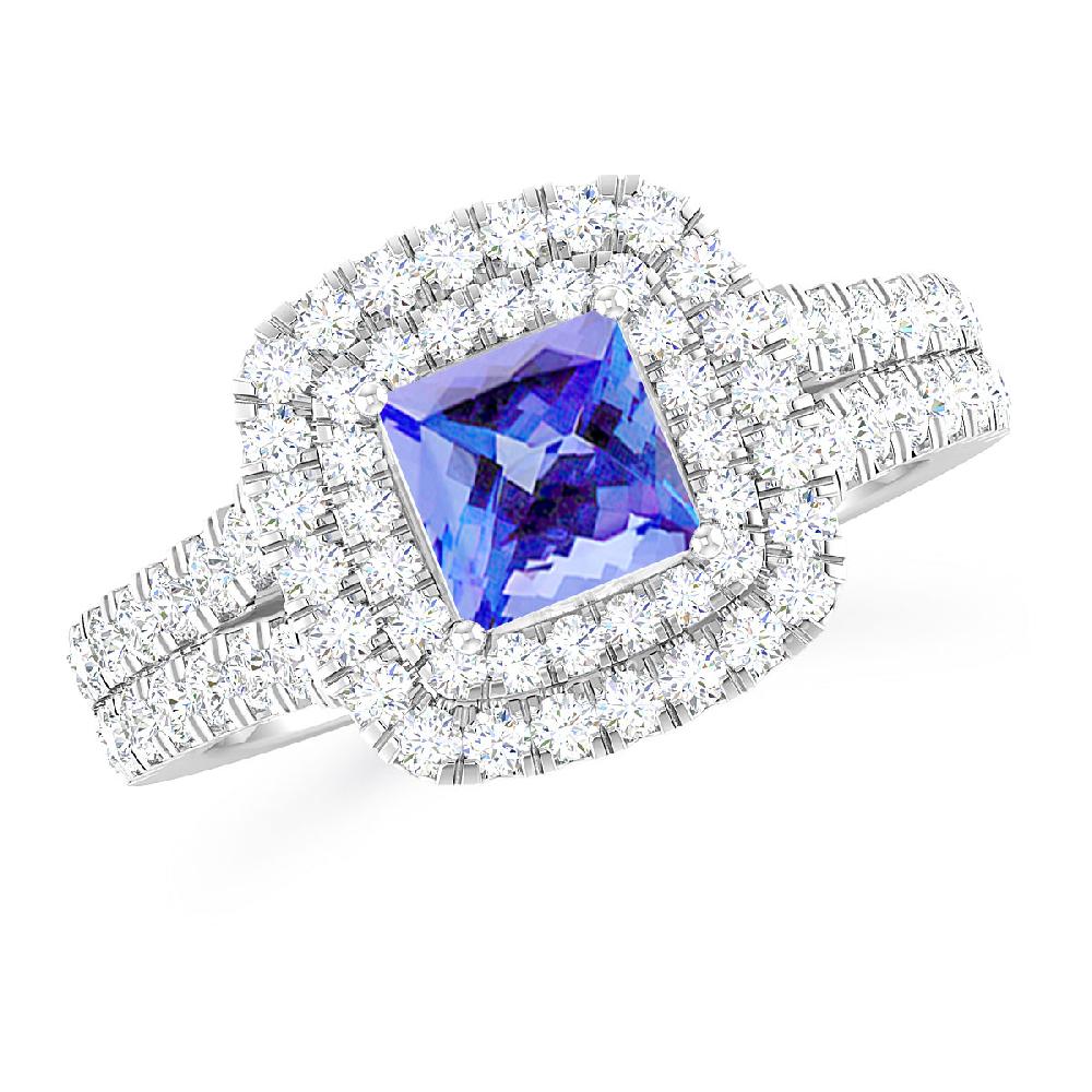 White Gold - Tanzanite