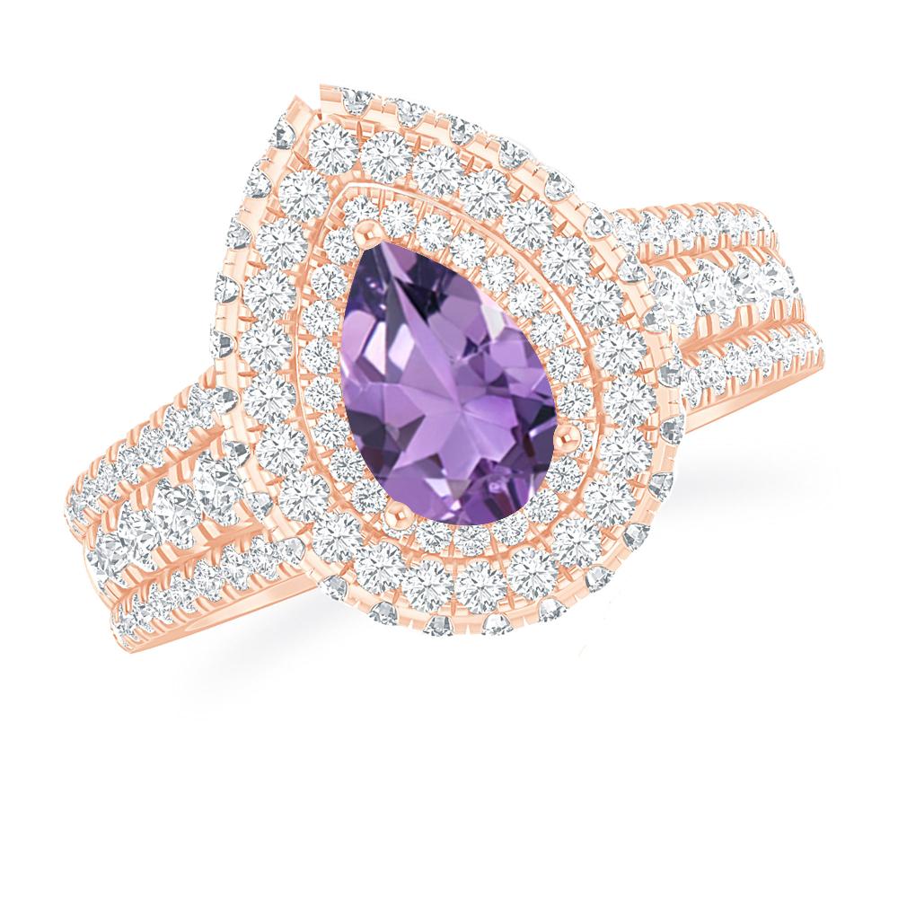 Rose Gold - Amethyst