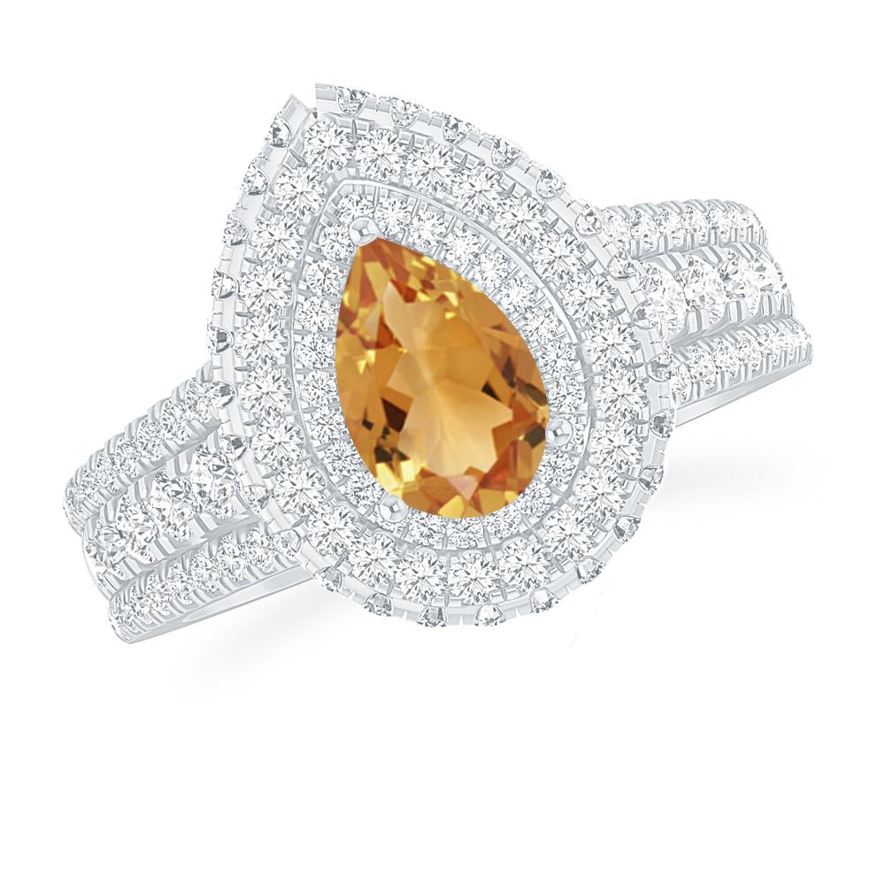 White Gold - Citrine