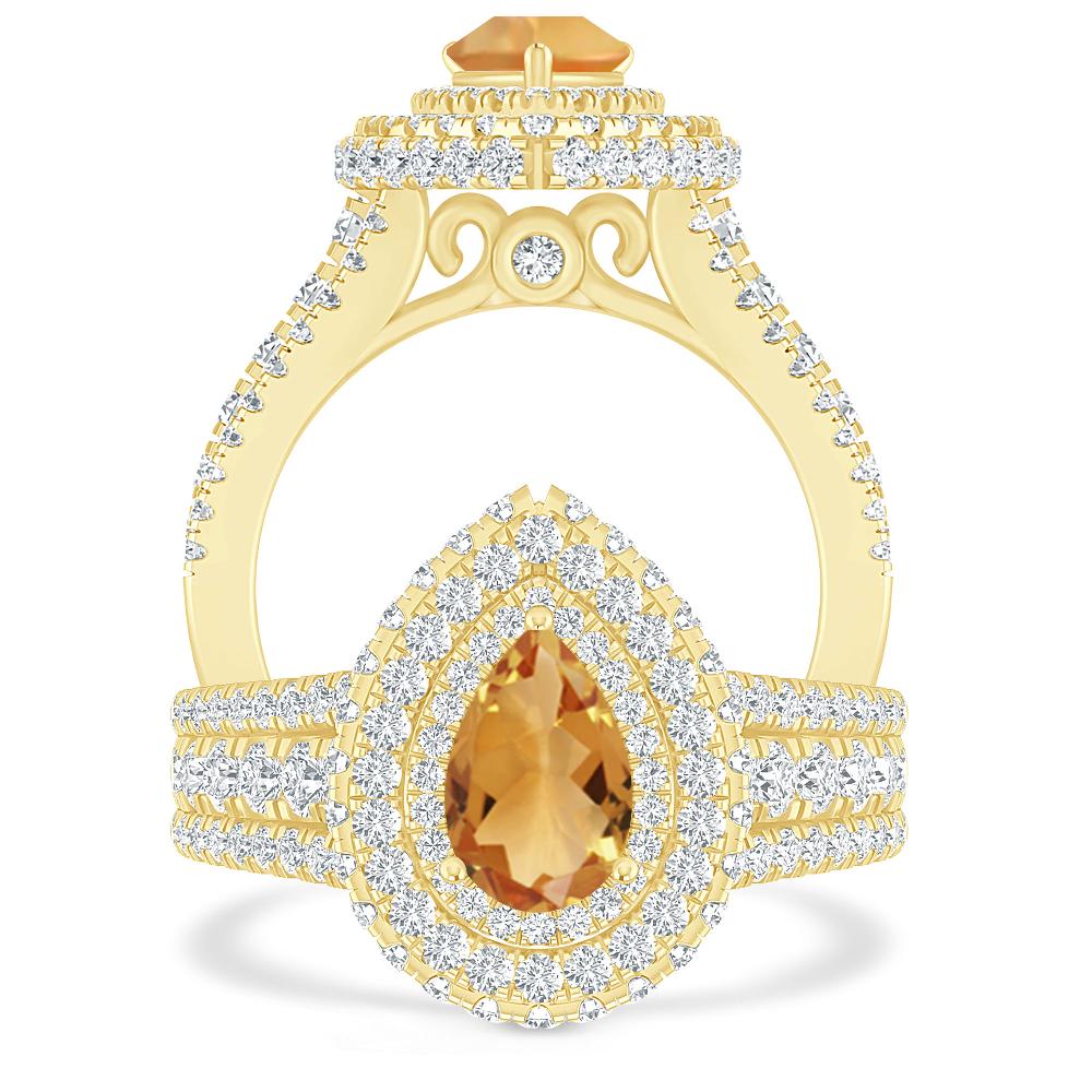 Yellow Gold - Citrine