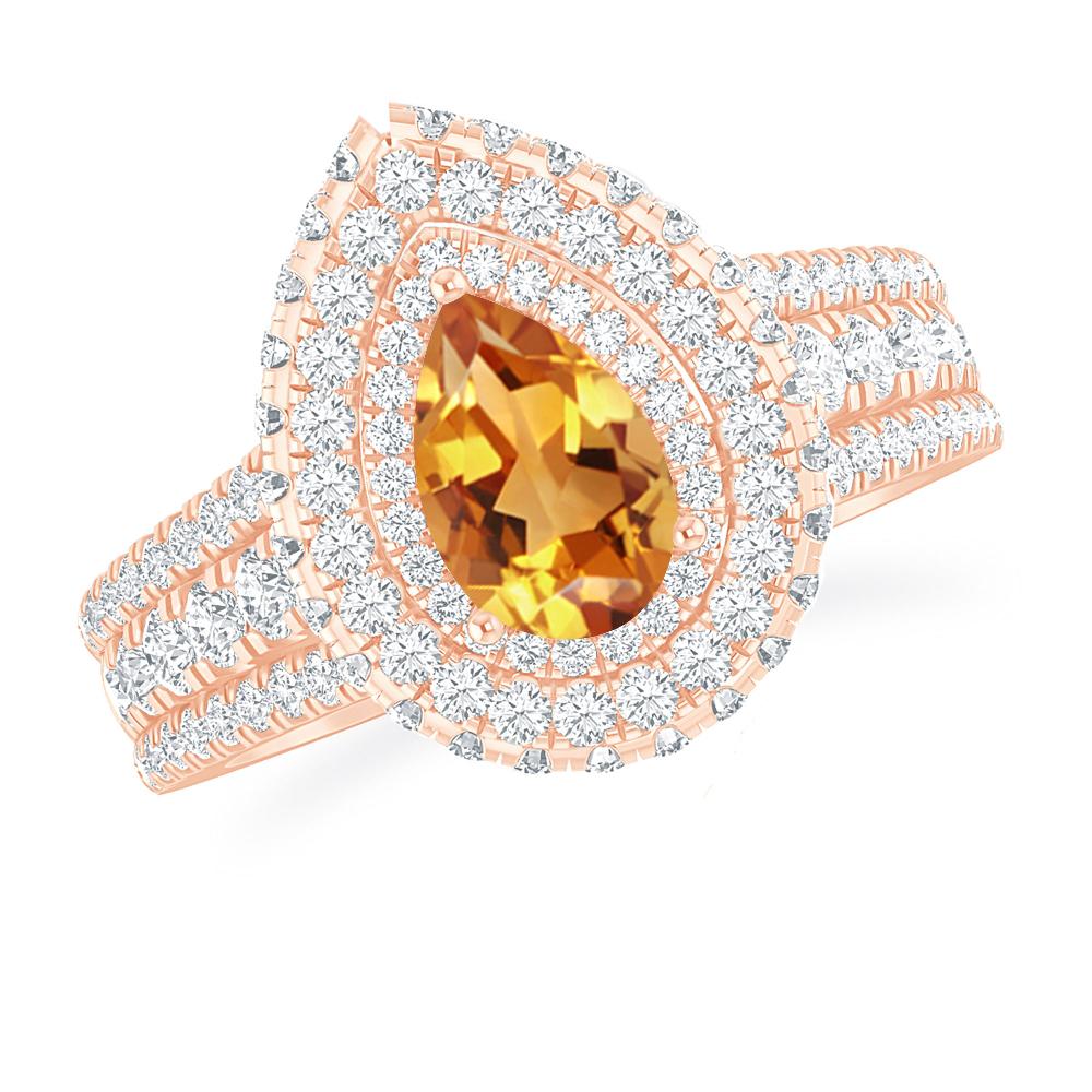 Rose Gold - Citrine