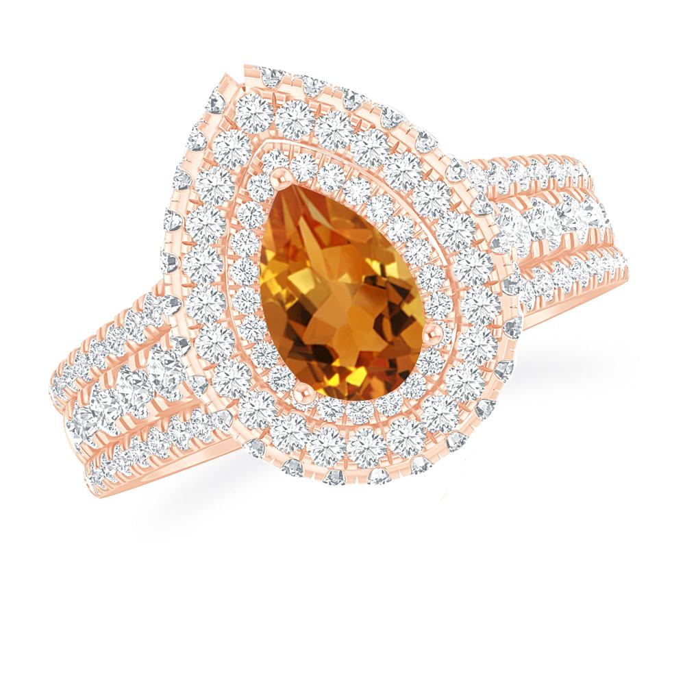 Rose Gold - Citrine