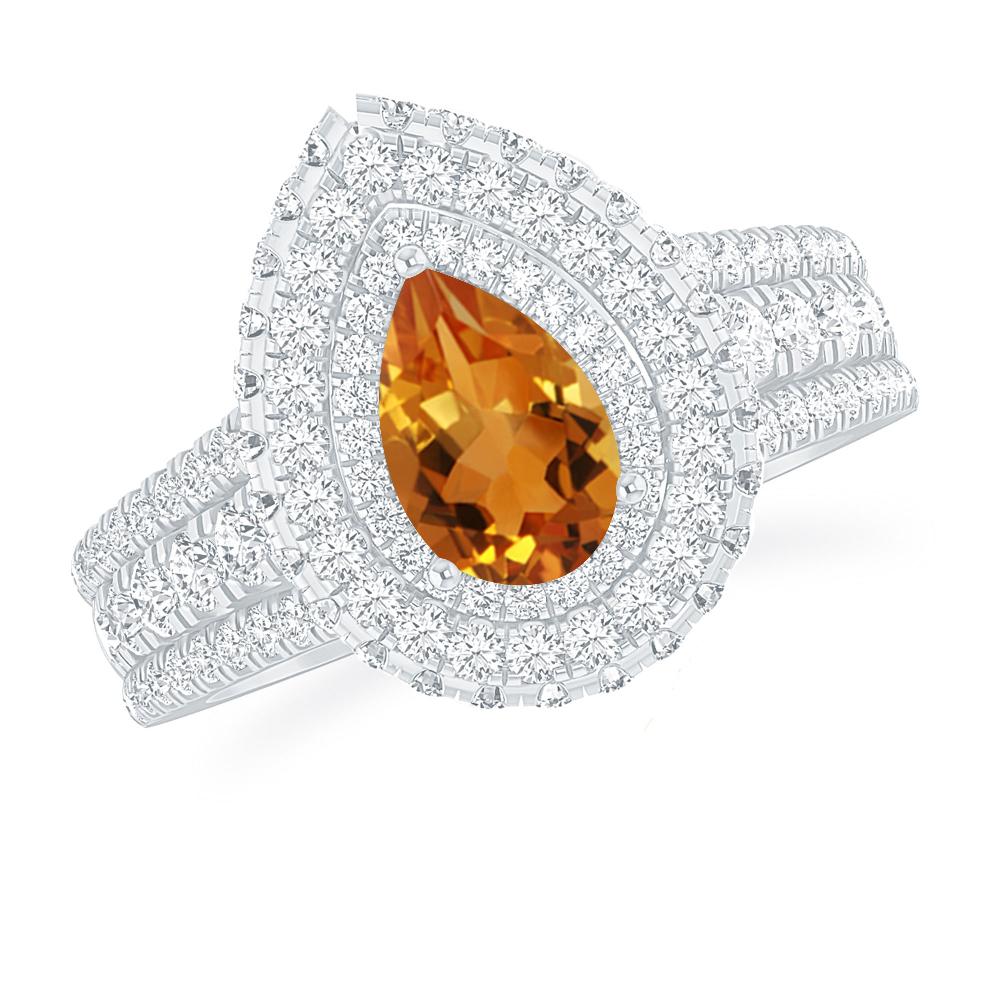 White Gold - Citrine