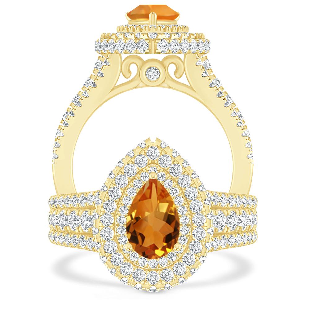 Yellow Gold - Citrine