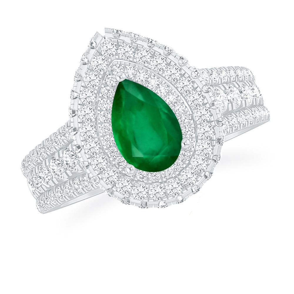 White Gold - Emerald