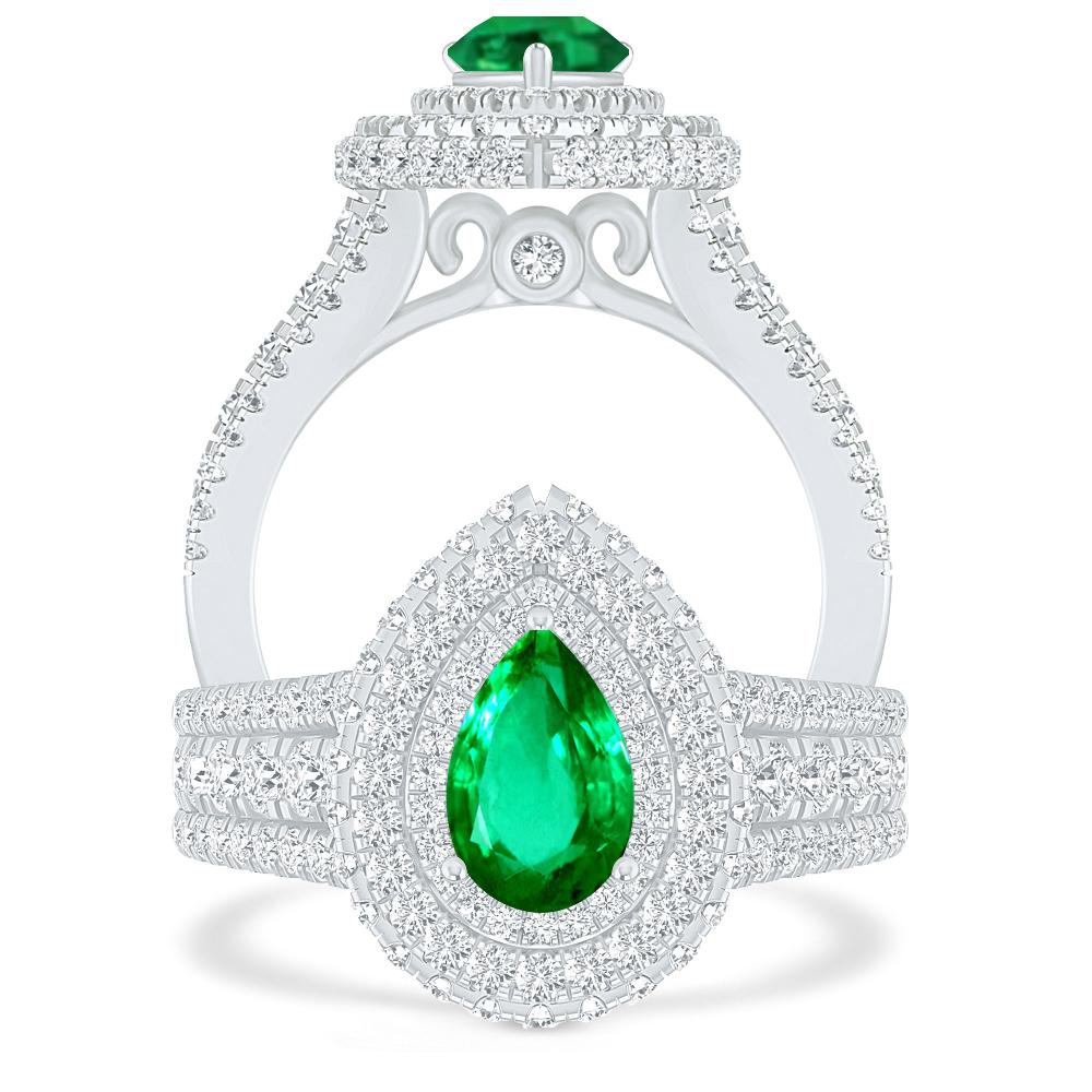 White Gold - Emerald