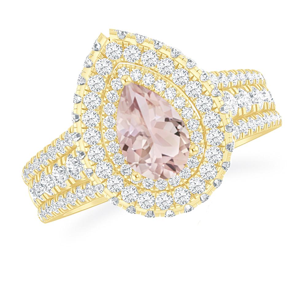 Yellow Gold - Morganite