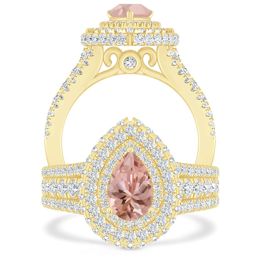 Yellow Gold - Morganite