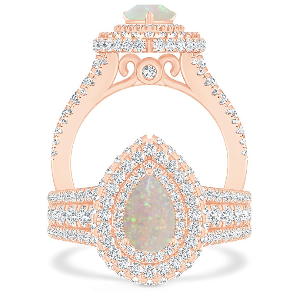 Rose Gold - Opal