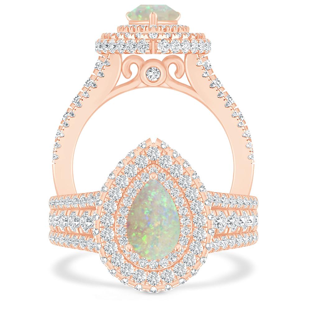 Rose Gold - Opal