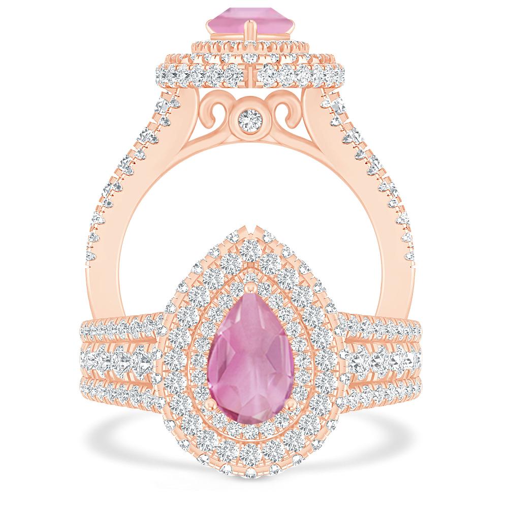 Rose Gold - Pink Tourmaline