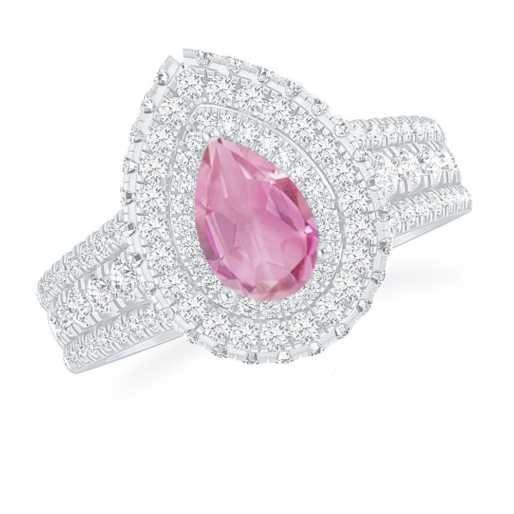 White Gold - Pink Tourmaline