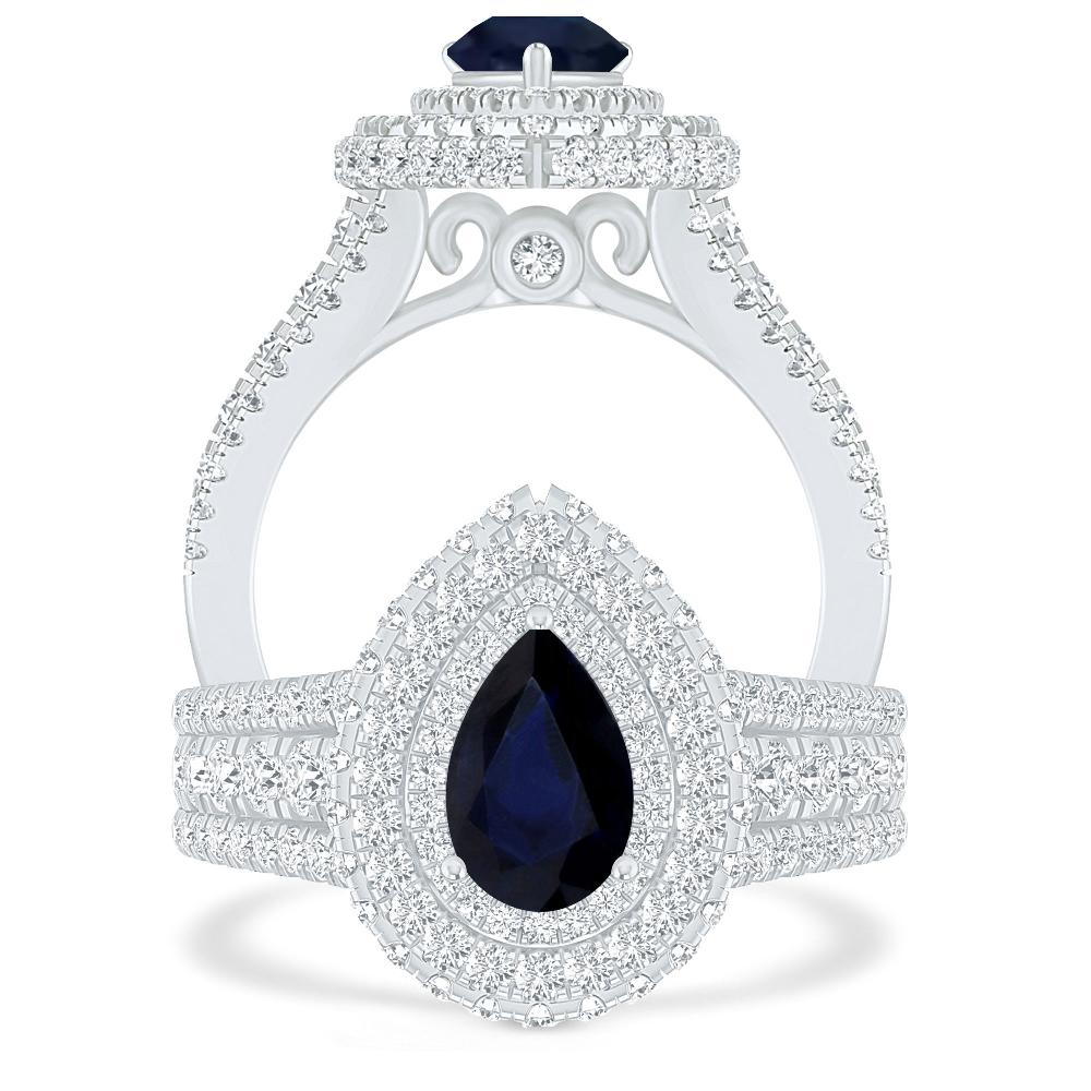 White Gold - Sapphire