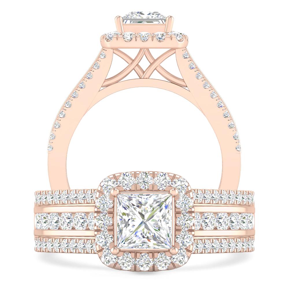 Rose Gold - Diamond