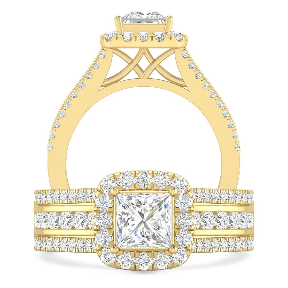 Yellow Gold - Diamond