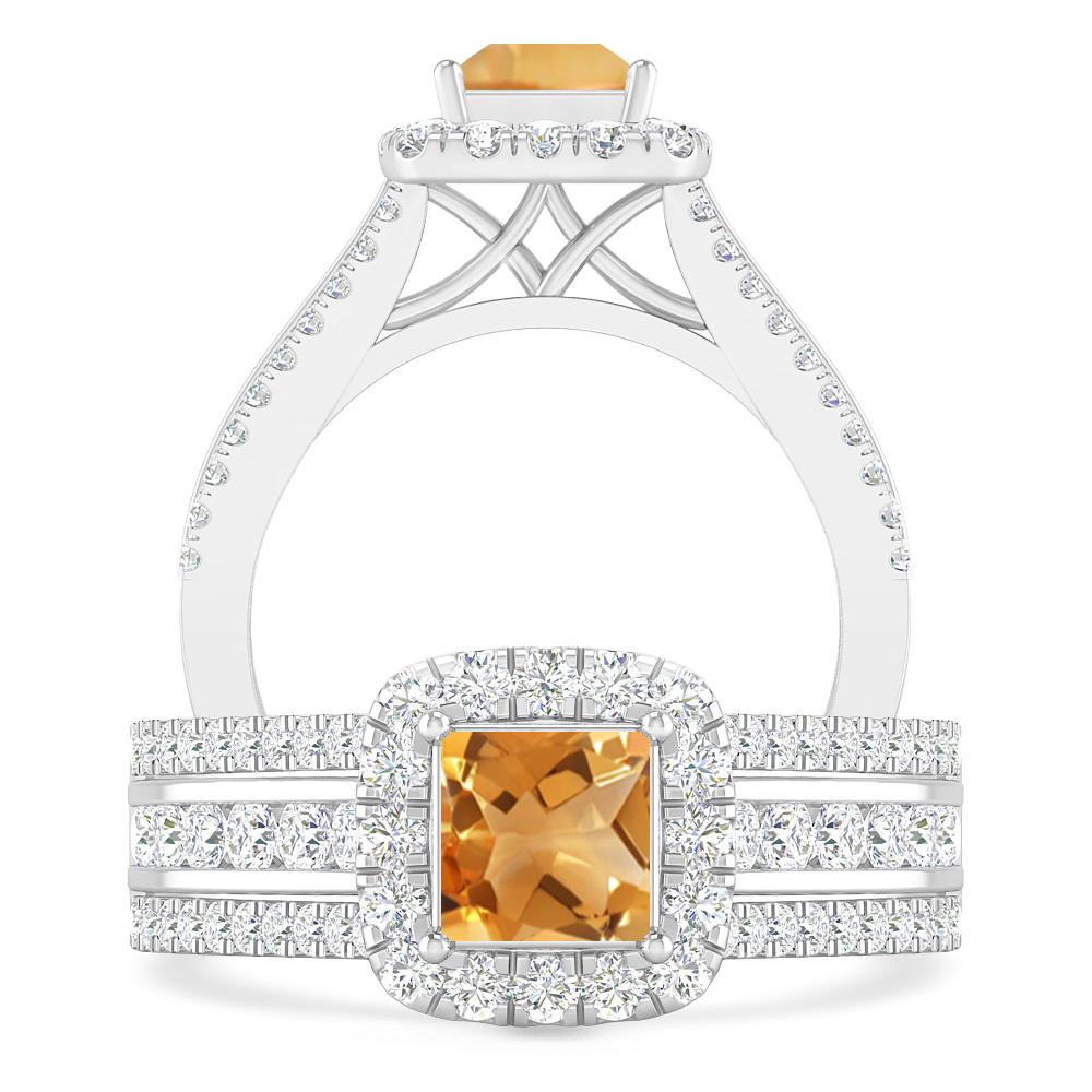 White Gold - Citrine