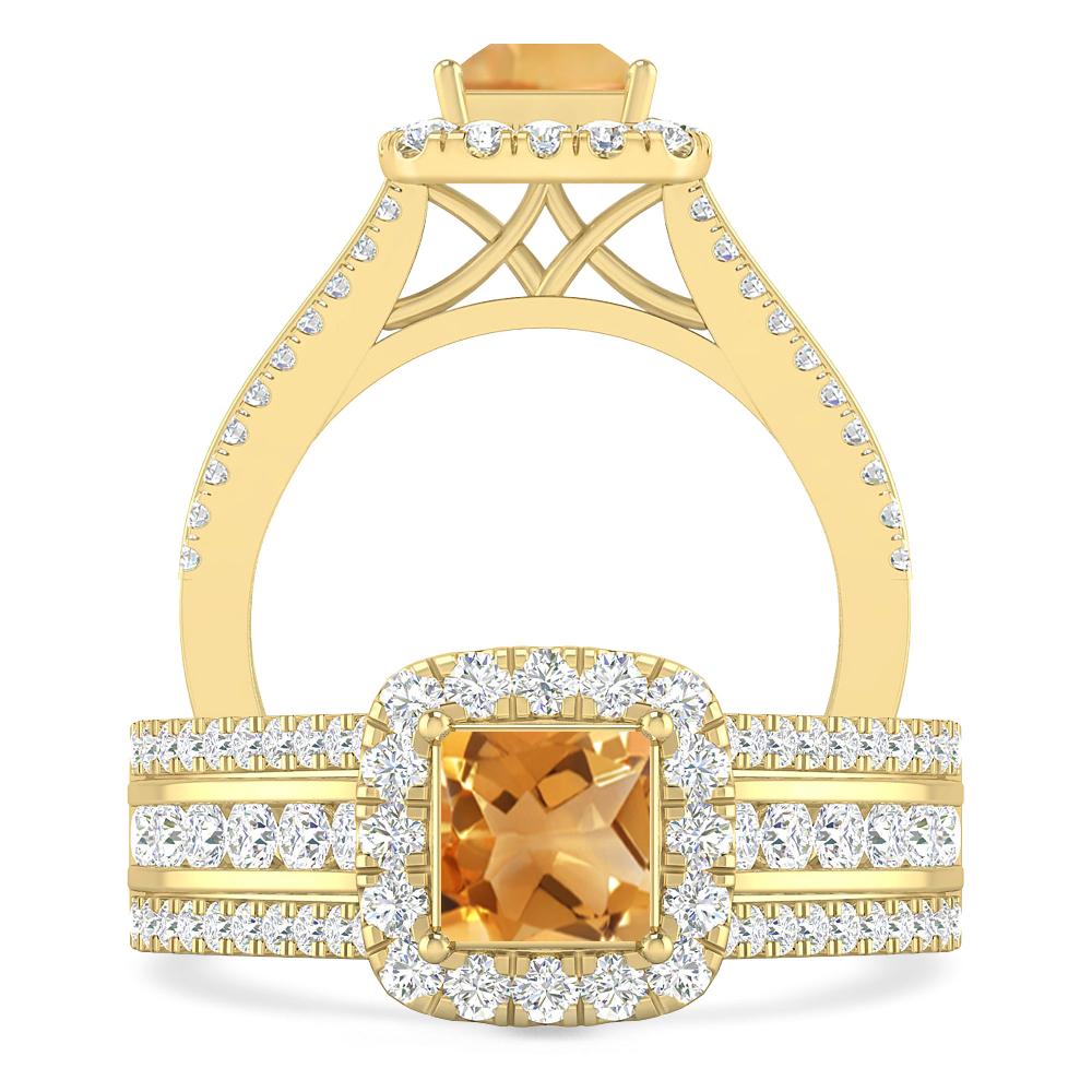 Yellow Gold - Citrine